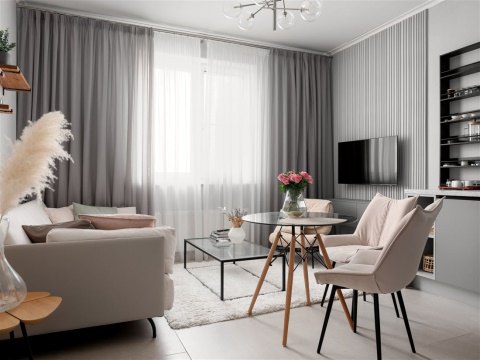 2-к квартира, 3/33 эт., 65м²