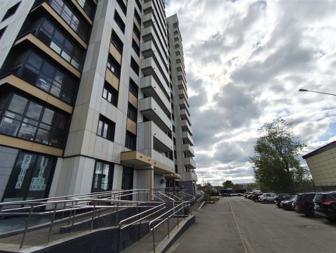 2-к квартира, 16/17 эт., 39м²