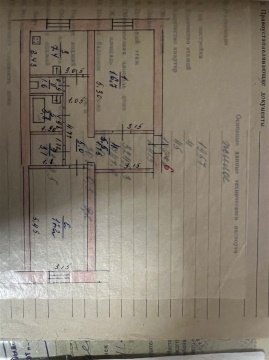 2-к квартира, 2/4 эт., 60м²