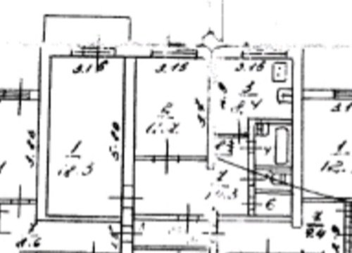 2-к квартира, 2/5 эт., 54м²