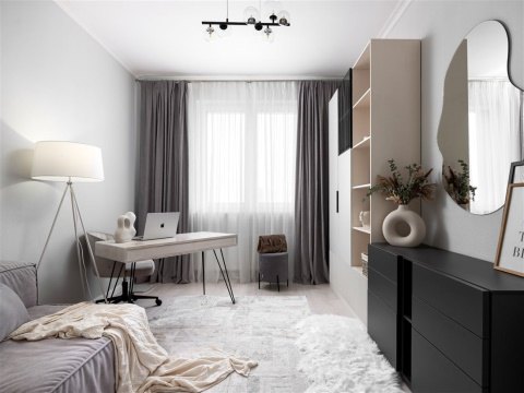 2-к квартира, 3/33 эт., 65м²