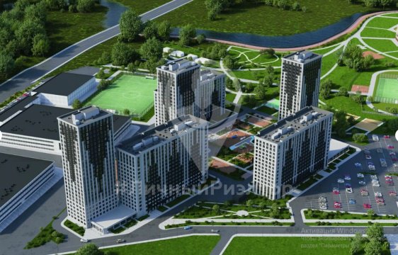 1-к квартира, 9/25 эт., 29м²