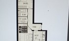 2-к квартира, 6/18 эт., 56м²
